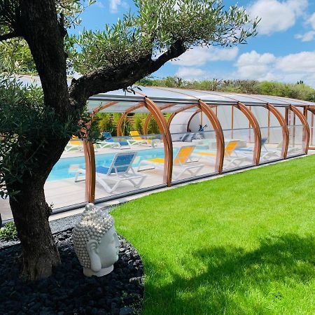 Logis Hotel Restaurant Le Clos Fleuri Castelnaudary Exterior photo