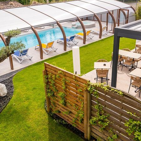 Logis Hotel Restaurant Le Clos Fleuri Castelnaudary Exterior photo