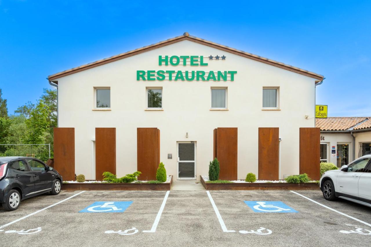Logis Hotel Restaurant Le Clos Fleuri Castelnaudary Exterior photo