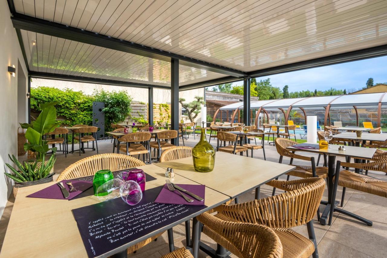 Logis Hotel Restaurant Le Clos Fleuri Castelnaudary Exterior photo